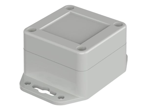 Bopla Euromas X, XT 060604 WL 7035 07806064 Flangekabinet 60 x 60 x 40.10 ABS Gråhvid (RAL 7035) 1 stk