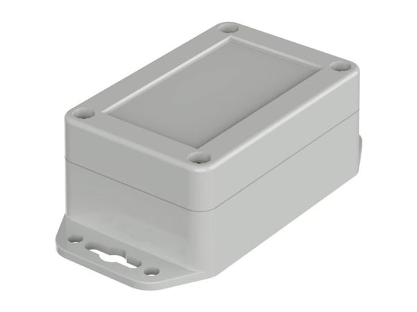 Bopla Euromas X, XT 090604 WL 7035 07809064 #####Flansch-Gehäuse 90 x 60 x 39,9 ABS Gråhvid (RAL 7035) 1 kpl