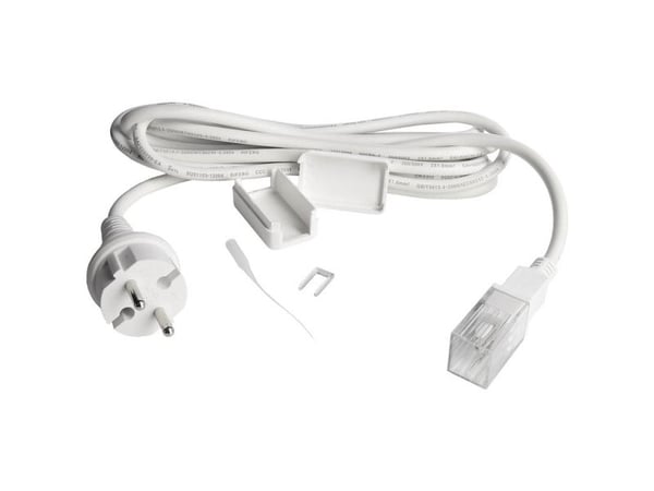 Deko Light 930690 tilførselskabel med konturkontakt for 230V LED-stripe tilførselskabel i plast 1 stk