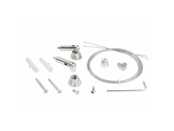 Deko Light 987060 wireoppheng (svingbart) sett 2 stk wireoppheng metall 1 stk