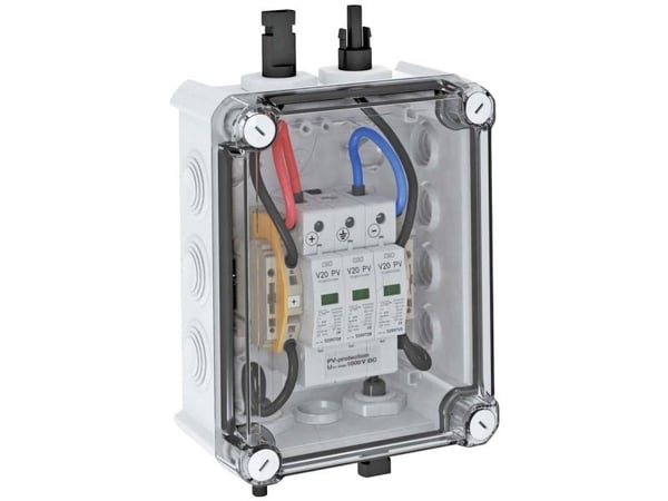 OBO PVG-C1000S100 PV-järjestelmäratkaisu kotelossa 1x1 PV-joukko 1 5088554 (5088554) (5088554)