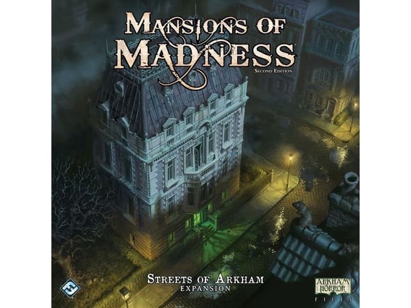 Fantasy Flight Games Mansions of Madness: Second Edition - Streets of Arkham, Lautapeli, Roolipeli, 14 År, 120 min., Perhepeli
