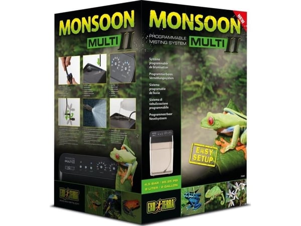 Exo Terra Monsoon Multi II sprinkleranlegg Exo Terra Monsoon Multi II sprinkleranlegg