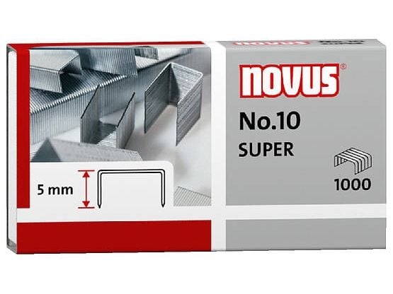 Novus B 225, 25 ark, Sort, Metall, Plast, 8 cm, A4, A6, A5, 5,5 mm