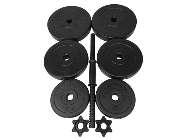 Vinyylipäällysteiset käsipainot TUNTURI 2x 14kg