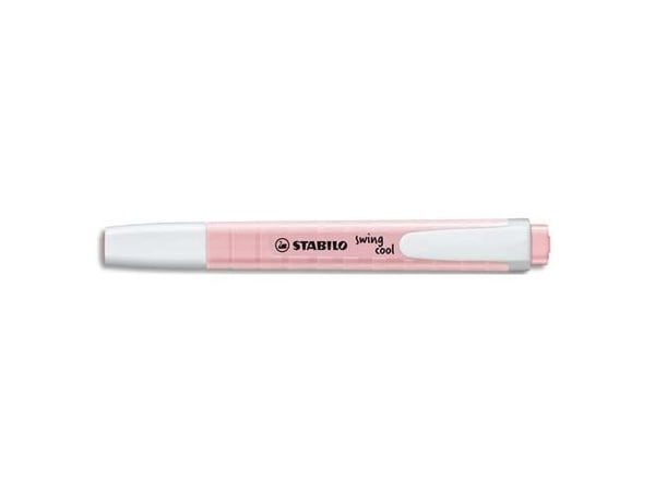STABILO swing cool Pastel, 1 stykker, Rosa, Meisel tupp, Rosa, Hvit, 1 mm, 4 mm