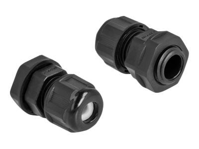 DeLOCK 60467, Musta, Polyamidi, 2 kpl, M12, 8 mm, 1,65 cm