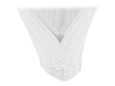 Delock - Flätad ärm - 13 mm diameter - 10 m - vit