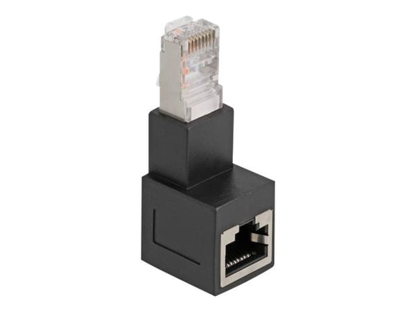 Delock - Modulinnlegg - 90° downwards angle - CAT 6/6a - RJ-45