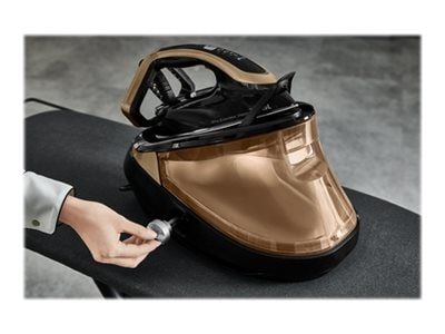 Tefal Pro Express Vision GV9820 - Dampstrykejern med automatisk slukking - såleplate: Durilium AirGlide Autoclean - 3000 W