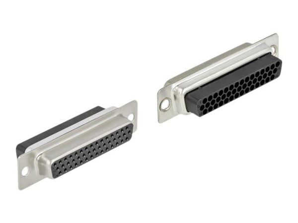 Delock - Nettverksadapter - RJ-45 (hunn) til DB-44 (hunn) - tommelskruer - beige