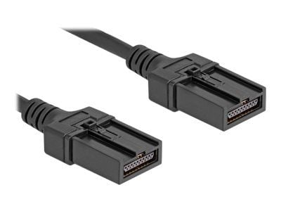 Delock - High Speed - HDMI-kabel - HDMI Type E (Automotive) hann låsing til HDMI Type E (Automotive) hann låsing - 3 m - dobbeltisolert - svart - s...