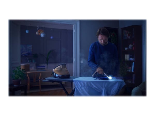 Tefal Pro Express Vision GV9820 - Dampstrykejern med automatisk slukking - såleplate: Durilium AirGlide Autoclean - 3000 W