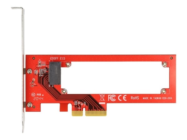 Delock - Lagringskontroller - EDSFF E1.S - lav profil - PCIe 4.0 x4