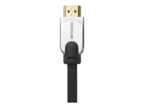 VivoLink Pro - High Speed - HDMI-kabel med Ethernet - HDMI til HDMI, USB (kun strøm) - 5 m - svart - USB-strøm, 4 K 60 Hz (4096 x 2160) støtte