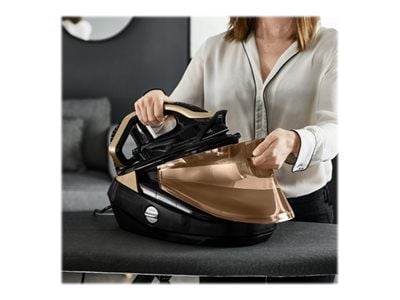 Tefal Pro Express Vision GV9820 - Dampstrykejern med automatisk slukking - såleplate: Durilium AirGlide Autoclean - 3000 W