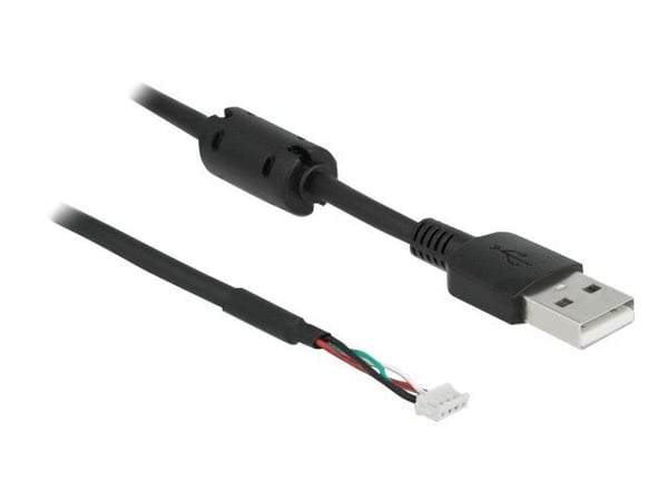 Delock - USB-kabel - USB (hann) til 4 pin SMT (hann) - USB 2.0 - 1.5 m - svart
