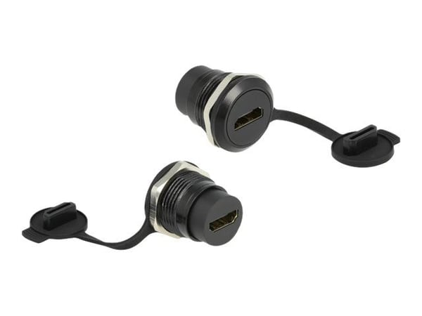 Delock - Klik i-modul - pölysuojuksella - HDMI - 1 audio / videopistorasia - 1 moduuli - lajittelu