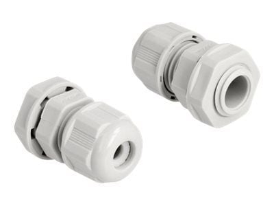 DeLOCK 60468, Harmaa, Polyamidi, 2 kpl, M12, 8 mm, 1,65 cm