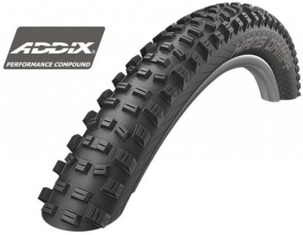 Schwalbe Hans Dampf Performance Addix terrengsykkeldekk, 24 x 2,35"