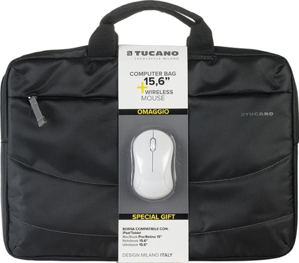 Tucano BU-BIDEA-WM, Stresskoffert, 39,6 cm (15.6"), Skulderrem