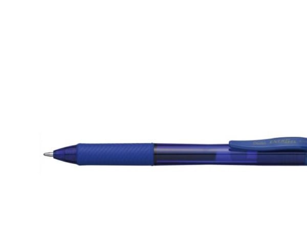 Pentel Energel X 1.0 - Clip-on vetokynä - Sininen - Sininen - Muovi - 1 mm - Kaksikätinen ( BL110-CX )