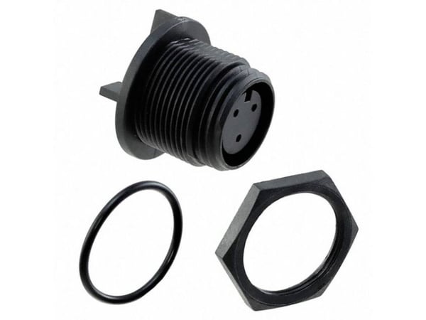 Bulgin PX0413/03S rundstiftkontakt samlet poltall: 3 (1 stk)