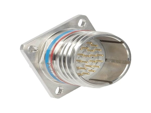 TE Connectivity YDTS20W15-19PNV001 rundstiftskontakt, 1 st