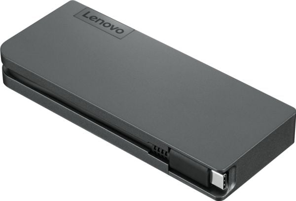 Lenovo 4X90S92381, Langallinen, USB 3.2 Gen 1 (3.1 Gen 1) Type-C, 10,100,1000 Mbit/s, Harmaa, 5 Gbit/s, 4K Ultra HD
