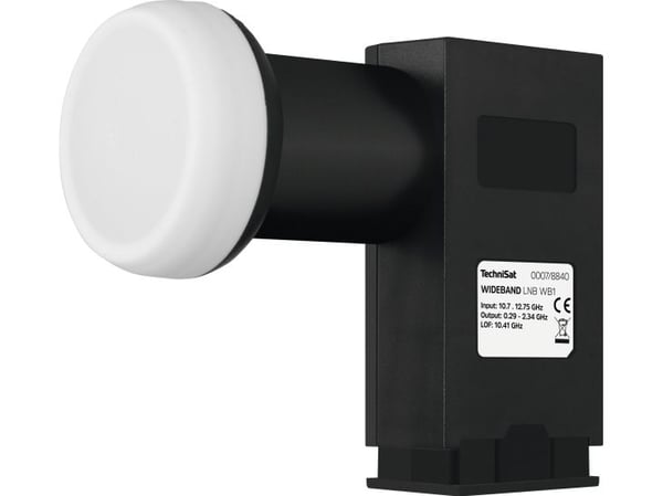 TechniSat Wideband LNB WB1, 10,7 - 11,7 GHz, 11,7 - 12,75 GHz, 10,41 GHz, 10,41 GHz, 1290 - 2340 MHz, 290 - 1290 MHz