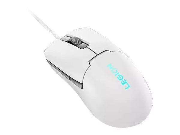 Lenovo Legion M300s RGB - Mus - høyre- og venstrehåndet - optisk - 6 knapper - kablet - USB 2.0 - Isbrehvit - løsvekt - CRU