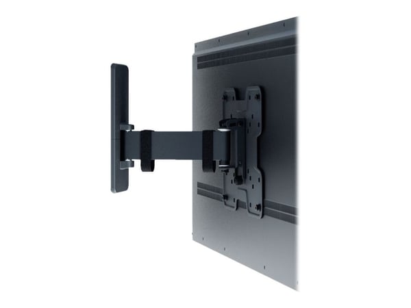 Vogel's QUICK Full-Motion TVM 1225 - Monteringssett (veggmontering, adaptersokkel) - for LCD-skjerm - stål - svart - skjermstørrelse: 19"-43"