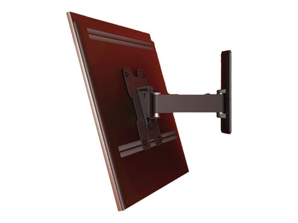 Vogel's QUICK Full-Motion TVM 1225 - Monteringssett (veggmontering, adaptersokkel) - for LCD-skjerm - stål - svart - skjermstørrelse: 19"-43"
