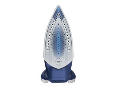 Tefal Ultragliss Anti-Calc Plus FV6830 - Dampstrykejern - såleplate: Durilium Airglide - 2800 W - mørkeblå/sølv