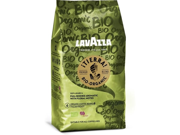 Lavazza ¡Tierra! Bio, 1 kg, Kaffe, Middels brent, 1 stykker, Papirpose