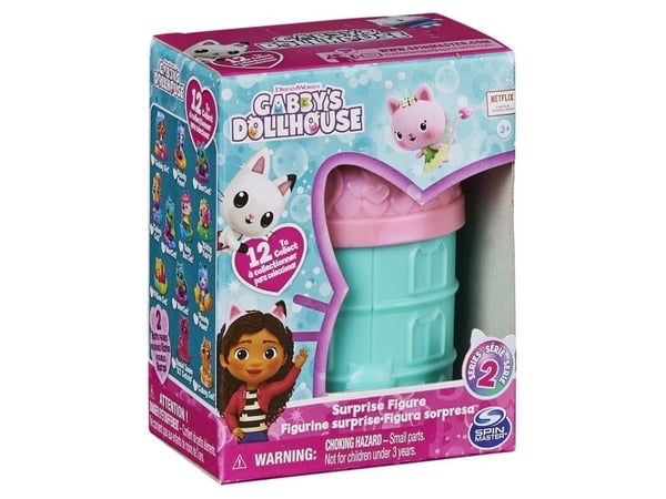 Gabby''s Dollhouse Surprise Blind Mini Figure and Assorted Stand, 3 vuosi/vuosia, Monivärinen
