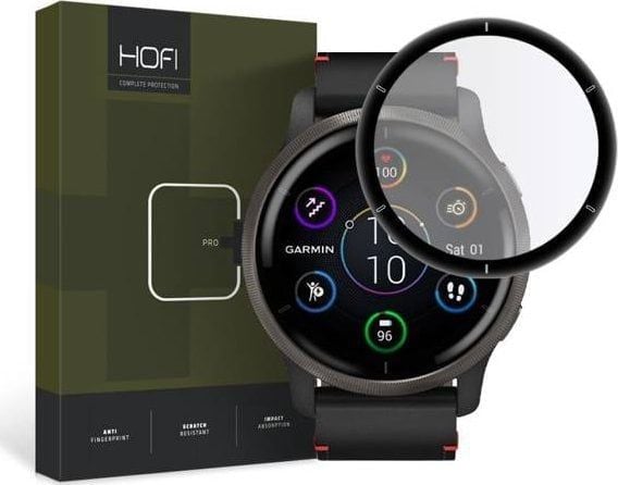 HYBRID GLASS HOFI HYBRID PRO+ GARMIN VENU 2 SVART