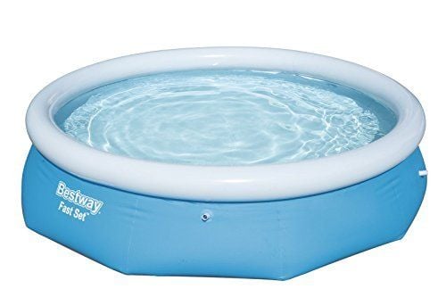 Bestway Fast Set 57266, 3638 l, Oppblåsbart basseng, Blå, 8,31 kg
