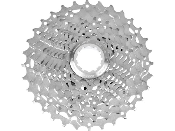 Shimano CS-M771-10, Kassett, Grå
