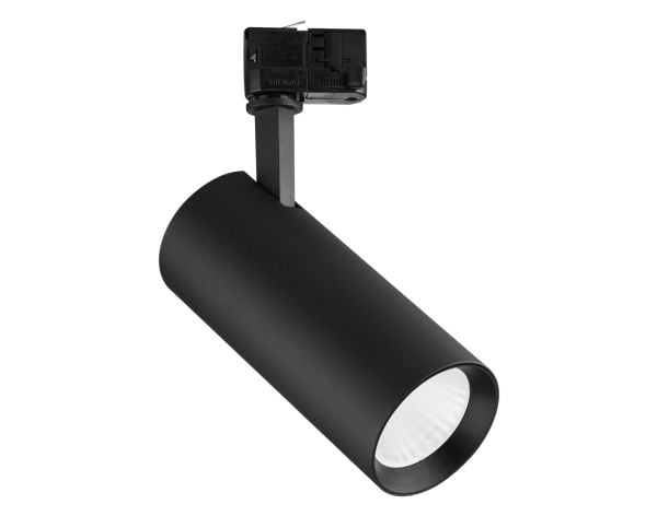 OPPLE Lighting 541001069600, Spotlight på skinne, 1 ampuller, LED, 12 W, 960 lm, Sort