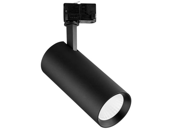 OPPLE Lighting 541001069600, Spotlight på skinne, 1 ampuller, LED, 12 W, 960 lm, Sort