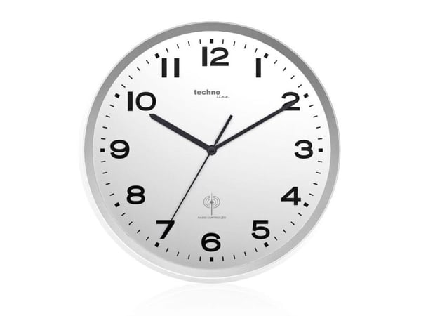 TECHNOLINE WT8500 radioväggur silver 30 cm