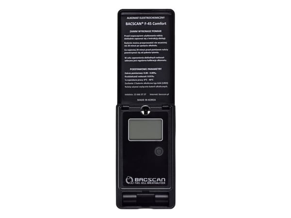 BACscan F-45 COMFORT elektrokemisk alkomätare