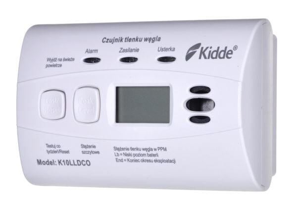 Kidde kolmonoxidlarm med display K10LLDCO