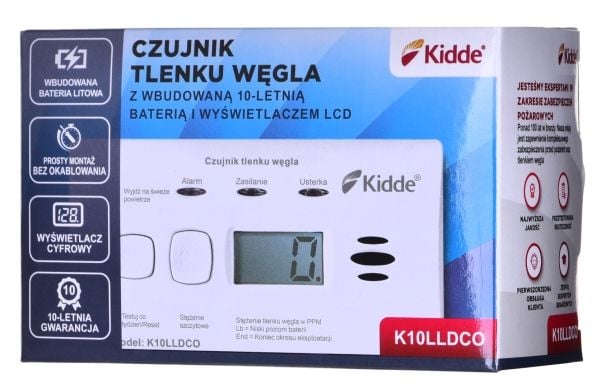 hiilimonoksidianturi KIDDE K10LLDCO