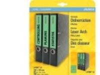 Avery L4764 - Grønn - 38 x 192 mm 140 stk (20 ark x 7) filmappeetiketter