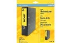Avery L4769 - Gul - 61 x 192 mm 80 stk (20 ark x 4) filmappeetiketter