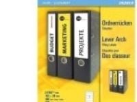 Avery Zweckform L4763 - Blå - 38 x 192 mm 140 etikett(er) (20 ark x 7) filmappeetiketter