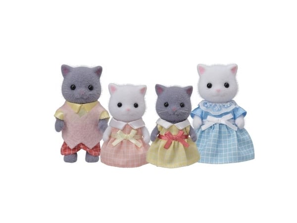 Sylvanian Families Persian Kitten Family