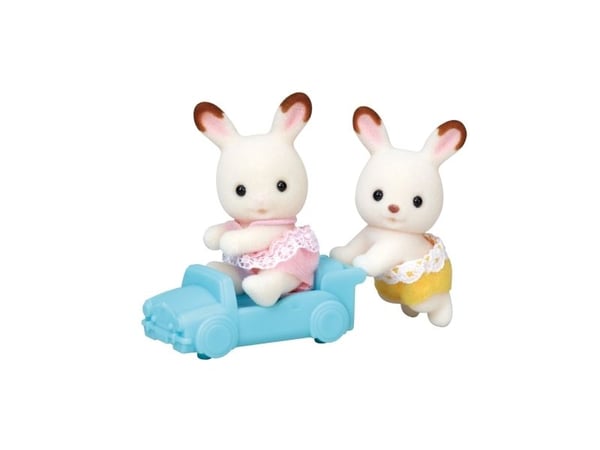 Sylvanian Families Chocolate Rabbit Twins